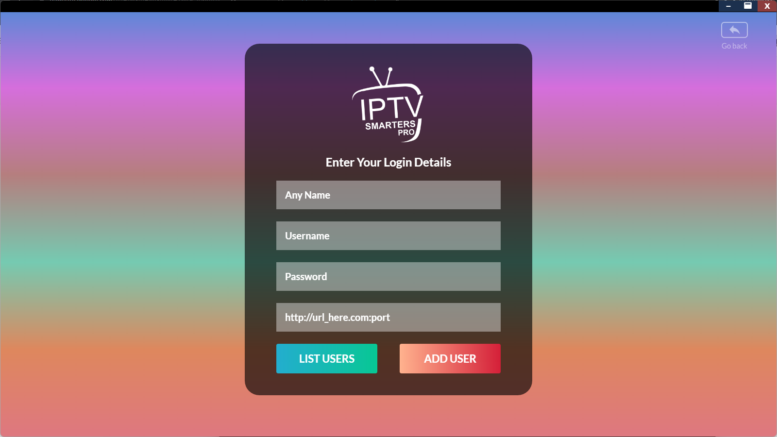 How to Play IPTV Stream on Windows PC with IPTV Smarters Pro - Joyful IPTV